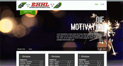 Desktop Screenshot of ehhl.net
